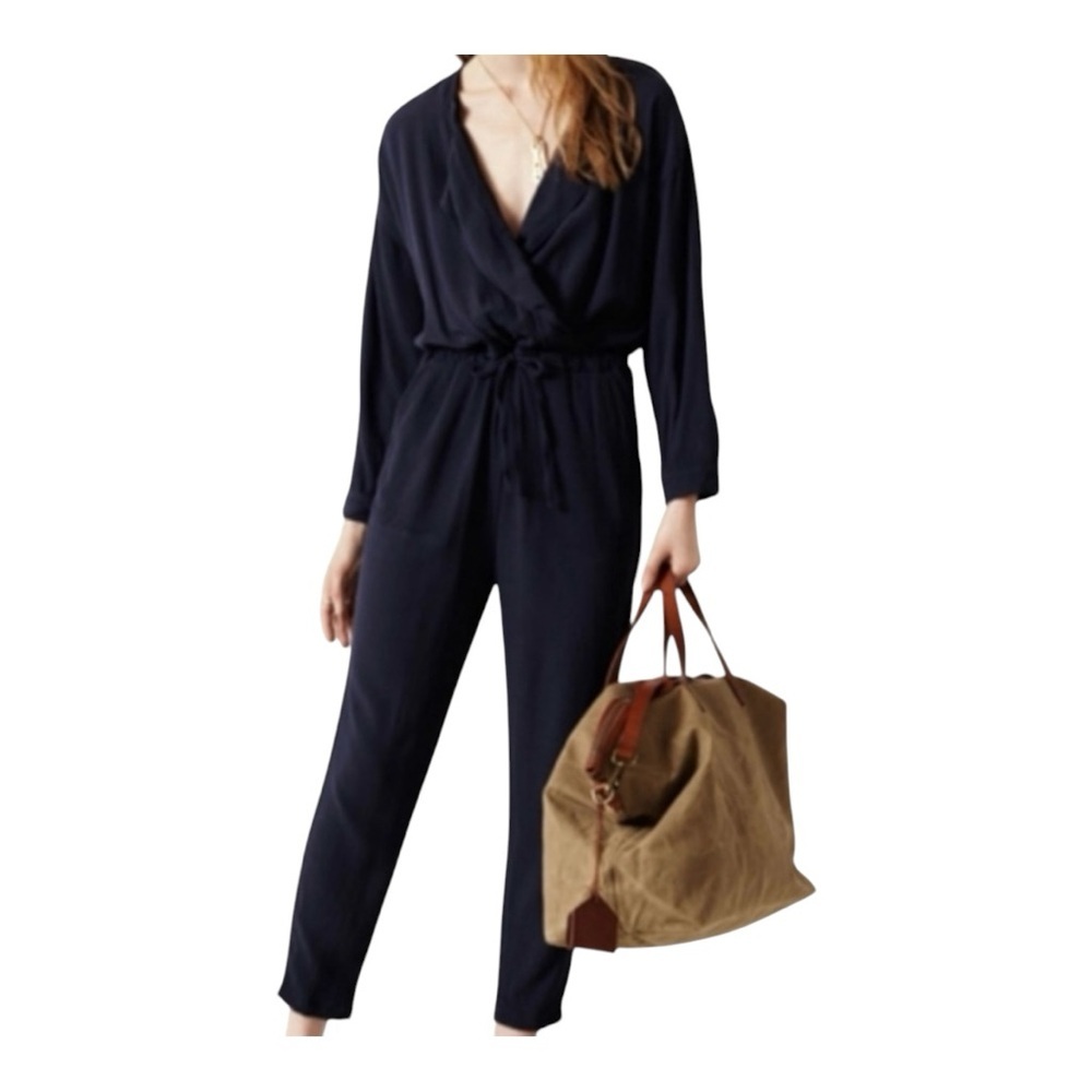 Madewell Navy Jumpsuit